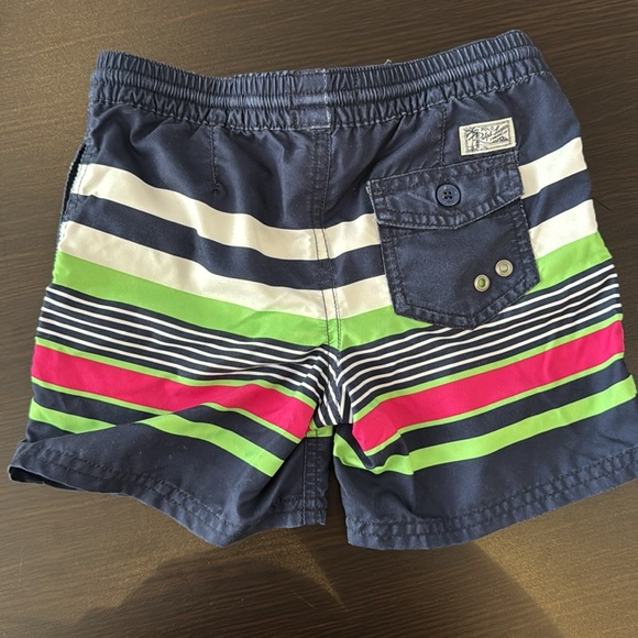 Ralph Lauren Multicolor Striped Swim Shorts - Picture 4 of 5